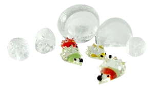 Sweden Germany & Us Crystal & Glass Hedgehog Figurines - 9 Piece Collection