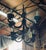 Mid 20th Century Suspended 8-Light Iron Chandelier For Sale In Atlanta - Image 6 of 9