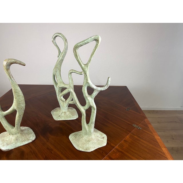 1950s Italian Papier-Mâché Sculptures, 1950s, Set of 3 For Sale - Image 5 of 7