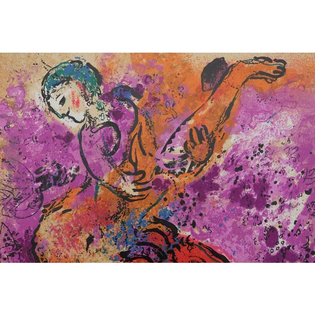 Marc Chagall, L'Ecuyère au cheval rouge, Lithograph For Sale - Image 4 of 5
