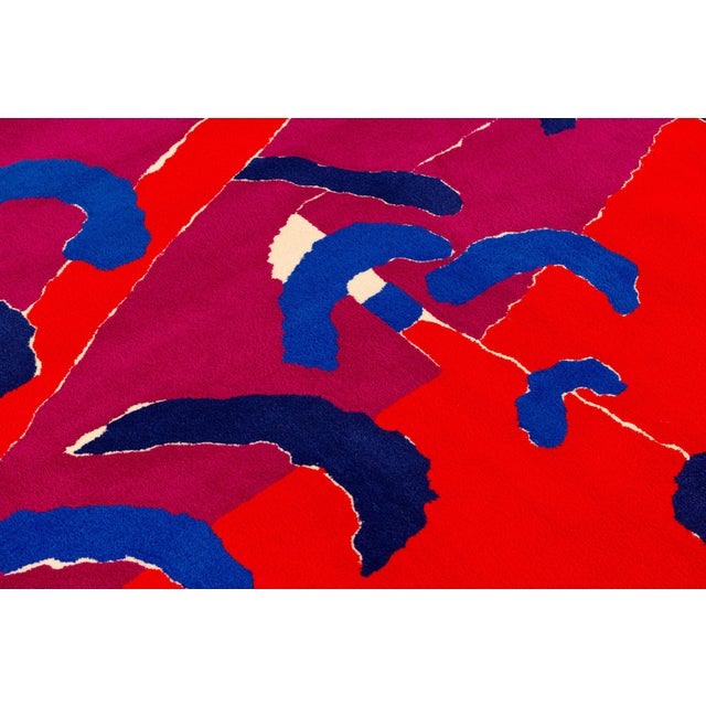 Large Wall Tapestry by Anneke Van Der Heijden, 1980s For Sale - Image 13 of 14