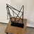 Modernist Abstract Welded Steel Rod Sculpture For Sale - Image 4 of 9