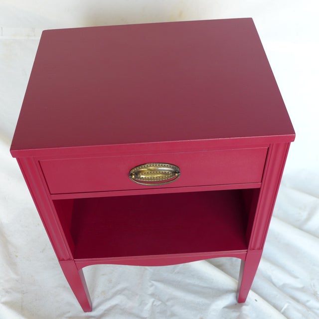 Vintage Heritage Henredon Mahogany Nightstand Chairish