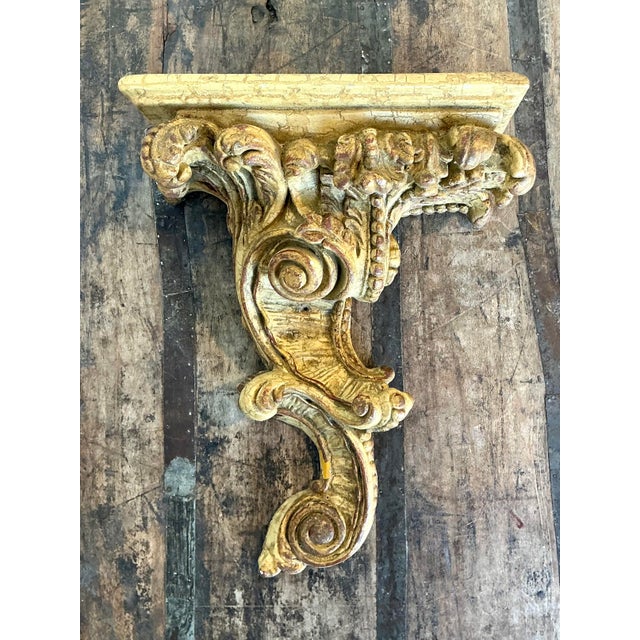 Vintage Cast Resin Bracket For Sale - Image 4 of 12