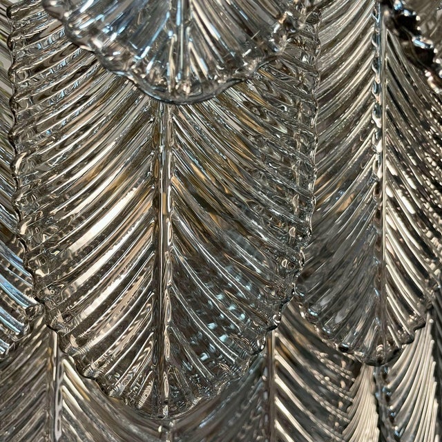 2010s Eicholtz, Modern, Art Deco Style, Chandelier, Brass, Smoked Glass, 2010s For Sale - Image 5 of 9