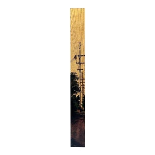 Duke Windsor, Impressionistic Cityscape Acrylic Painting, "Alley Totem No. 8" For Sale