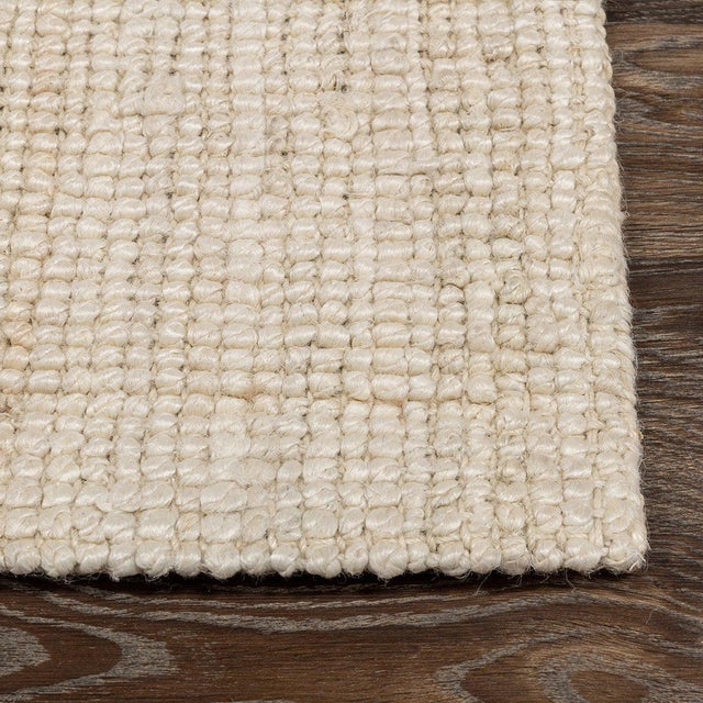 Contemporary Newport Jute Ivory Rug - 5 X 8 For Sale - Image 3 of 5