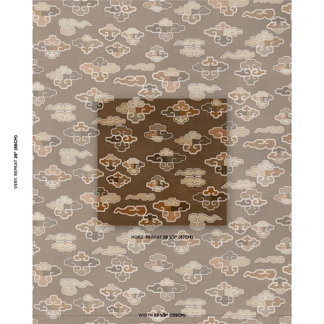 Cristina Buckley was inspired by a chinoiserie document in her personal collection when she conjured this colorful,...