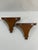 Brown Late 20th Century Vintage Kensington Row Wall Shelf Brackets Corbels For Sale - Image 8 of 17