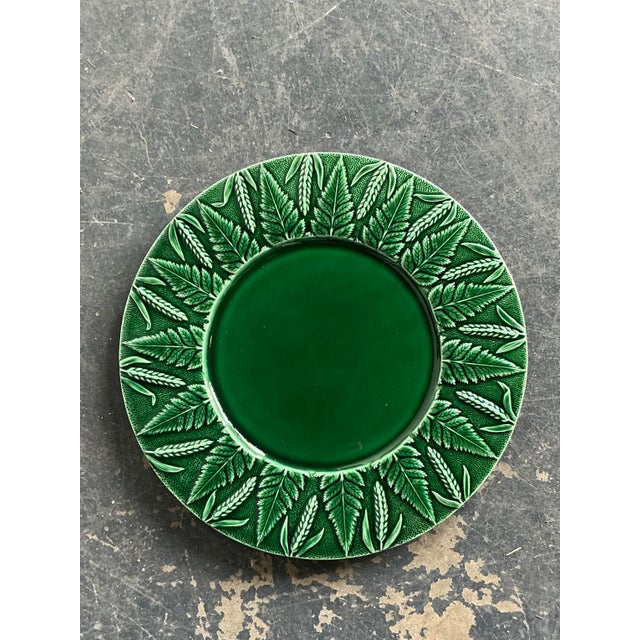 Farmhouse Vintage Boho Italian Glazed Ceramic Plates - Set of 12 For Sale - Image 3 of 7