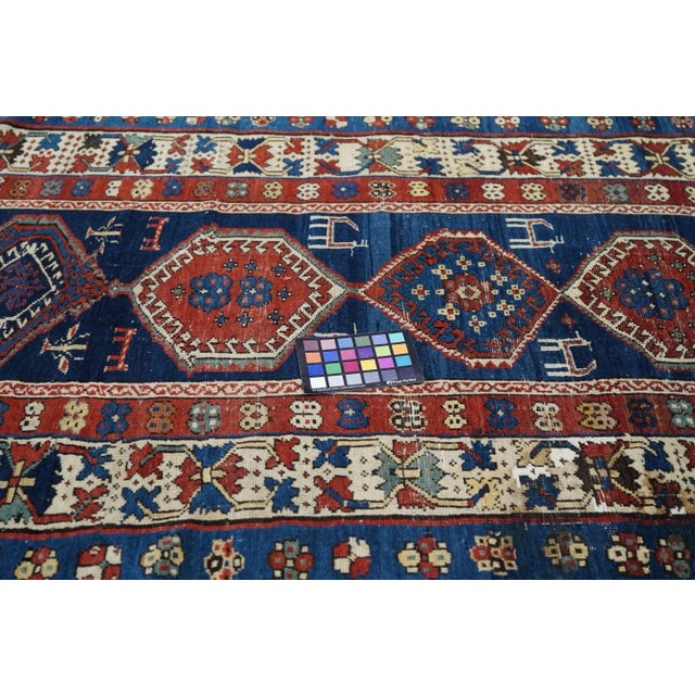 Textile Antique Shirvan Rug 3'9'' X 7'3'' For Sale - Image 7 of 12