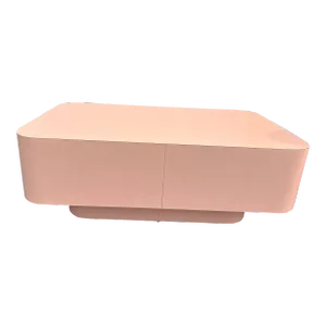 1980 Pink Laminate Coffee Table