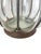 Vintage Crate & Barrel Caged Blown Glass Bubble Vase Metal Base 19" Tall For Sale In San Francisco - Image 6 of 7