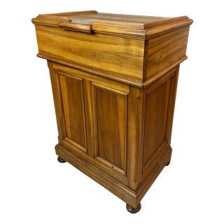 Walnut Shop Counter, 1900s For Sale