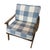 Mid-Century Modern Pair of Mid-Century Lounge Chairs With Paddle Arms and Slat Back For Sale - Image 3 of 6