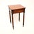 Vintage English Walnut Chess Table, 1920 For Sale - Image 4 of 10