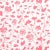Schumacher Sample - Schumacher Pennick Wallpaper in Coral on Ivory For Sale - Image 4 of 4