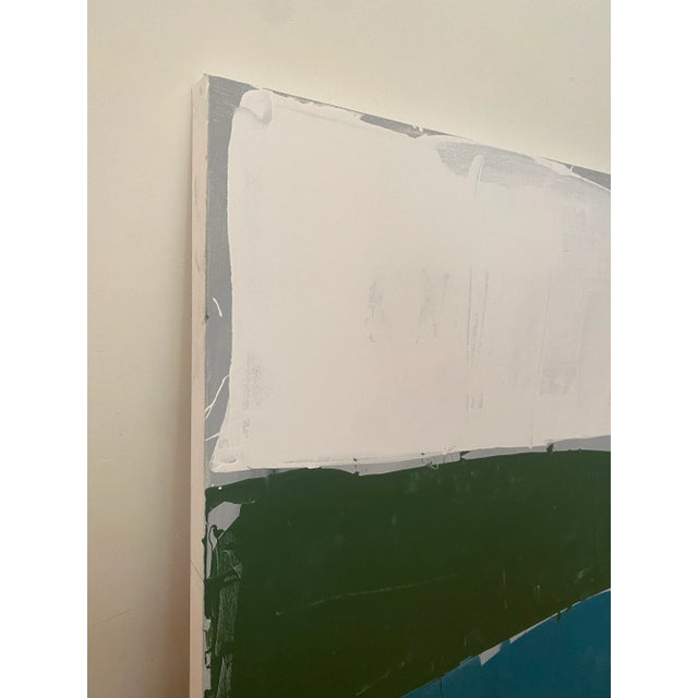 Sarah Trundle, Contemporary Abstract Landscape Painting, "Lakeside" For Sale - Image 6 of 7