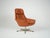 Vintage Lounge Chair in Leather and Chrome by Henry W. Klein for Bramin, 1960s, in Very Good conditions. Designed 1960 to...