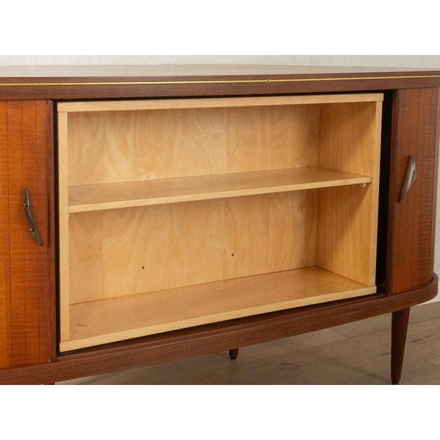 Brown Mid-Century Bar Cabinet, 1950s For Sale - Image 8 of 10