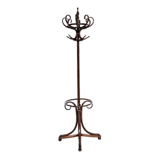 Antique Victorian Bentwood Coat Rack, 1880s For Sale
