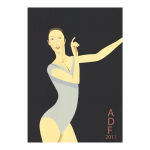 2011 Alex Katz 'Sarah-American Dance Festival' Serigraph