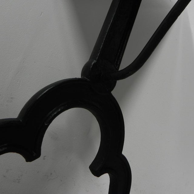 Bistro Table with Cast Iron Base, 1930s For Sale - Image 17 of 18