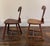 Hale and Kilburn Company Mid 20th Century T-Chair Brutalist Chairs, Two Available For Sale - Image 4 of 9