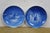 Ceramic Late 20th Century 13pc Bing & Grondahl B&g Denmark Copenhagen Cobalt Blue Christmas Plates For Sale - Image 7 of 14
