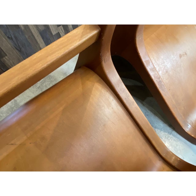 Scandinavian Style Mito Chairs by Carlo Bartoli for Tisettanta, 1970s, Set of 2 For Sale - Image 9 of 18