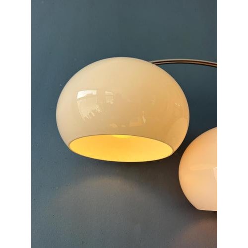 Glass Space Age Mushroom Floor Lamp from Dijkstra For Sale - Image 7 of 13