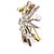 A stunning Victorian-era diamond starburst pendant/brooch crafted in 15ct yellow gold with a silver-topped setting,...