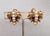 Vintage 1960s Signed Napier Goldtone Leaf With Faux-Pearls Clip Earrings-2 Pieces For Sale In Philadelphia - Image 6 of 7