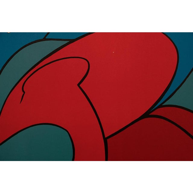 Valerio Adami, Jazz, Lithograph For Sale - Image 6 of 7