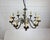 Vintage Baroque Style 10-Arm Brass Chandelier, 1950s For Sale - Image 9 of 10