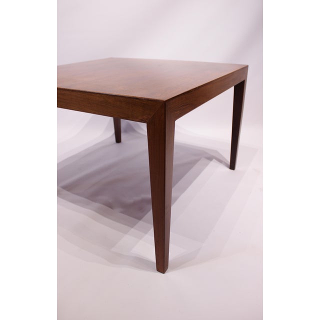 Severin Hansen Rosewood Coffee Table by Severin Hansen for Haslev Møbelsnedkeri, 1960s For Sale - Image 4 of 9