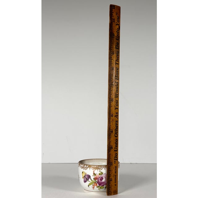 Antique Dresden Franziska Hirsch Handleless Tea Bowl c.1901-14 For Sale - Image 10 of 12