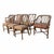 Contemporary Vintage McGuire Rattan Cross Hatch Dining Chairs - Set of 8 For Sale - Image 3 of 12