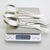 Vintage Italian Handmade Genuine Silver Sugar Spoons, 1970s, Set of 6 For Sale - Image 13 of 15