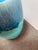 Blue Ombre Ceramic Garden Stool For Sale - Image 8 of 12