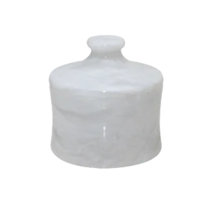 White Marble Cannister
