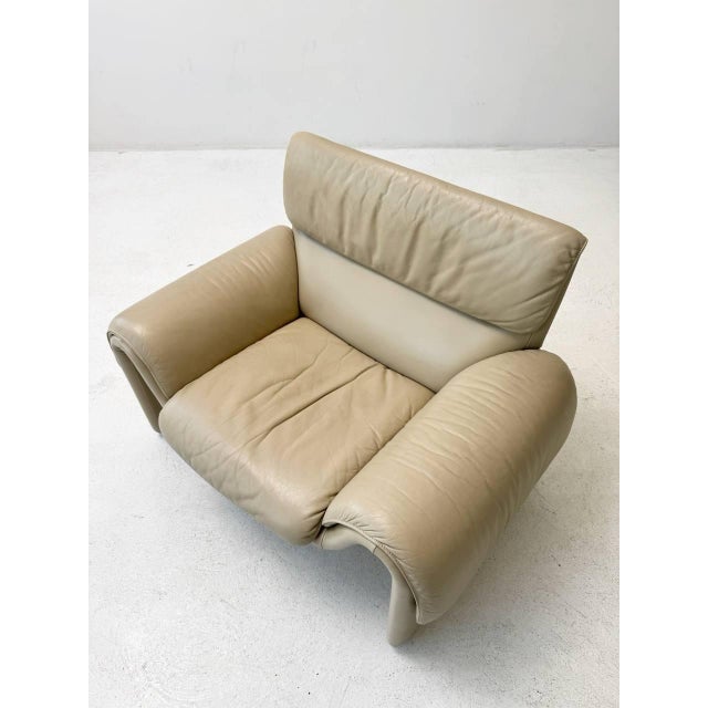 Ivory Model Ds-2011/01 Armchair from de Sede For Sale - Image 6 of 8