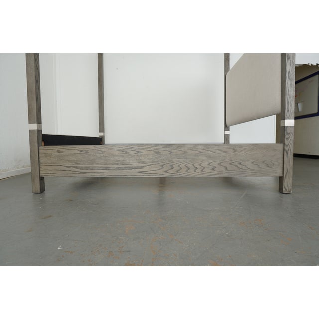 Bernhardt Palma Fabric King Canopy Bed For Sale - Image 9 of 12