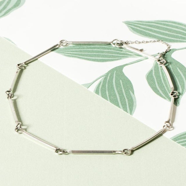 Mid-Century Modern Mid-Century Chain Necklace by Bengt Liljedahl, 1977 For Sale - Image 3 of 6