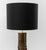 Early 21st Century Koket "Ruche" Leather and Marble Table Lamp For Sale - Image 5 of 7