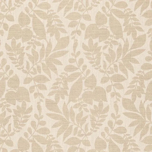 Sample - Schumacher Bruxelles Weave Fabric in Greige For Sale