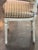 Set of Six Vintage French Painted Dining Chairs For Sale - Image 9 of 10