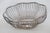 Mid 20th Century Silver Plated Metal Fruit or Bread Wire Basket Bowl With Scalloped Edges 5009b For Sale - Image 5 of 10