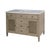 Transitional Flagstaff 48 in W. Wood & Quartz 5 Drawer Single Sink Bathroom Vanity, Desert Sand For Sale - Image 3 of 11