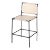 Jamie Young Asher Counter Stool in White For Sale